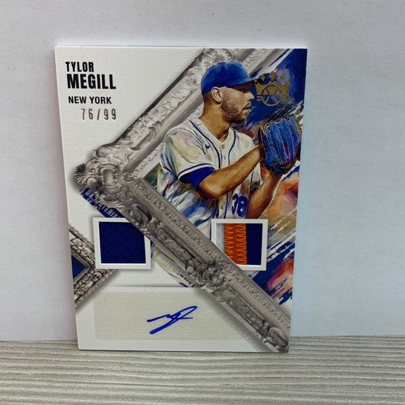 2022 Diamond Kings Tylor Megill Rookie Patch Auto 76/99...